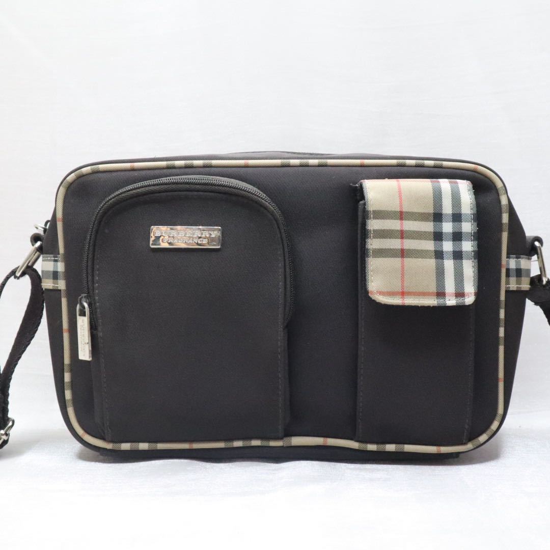 BURBERRY バーバリー ノバチェック ショルダーバッグ 斜めがけ ロゴ