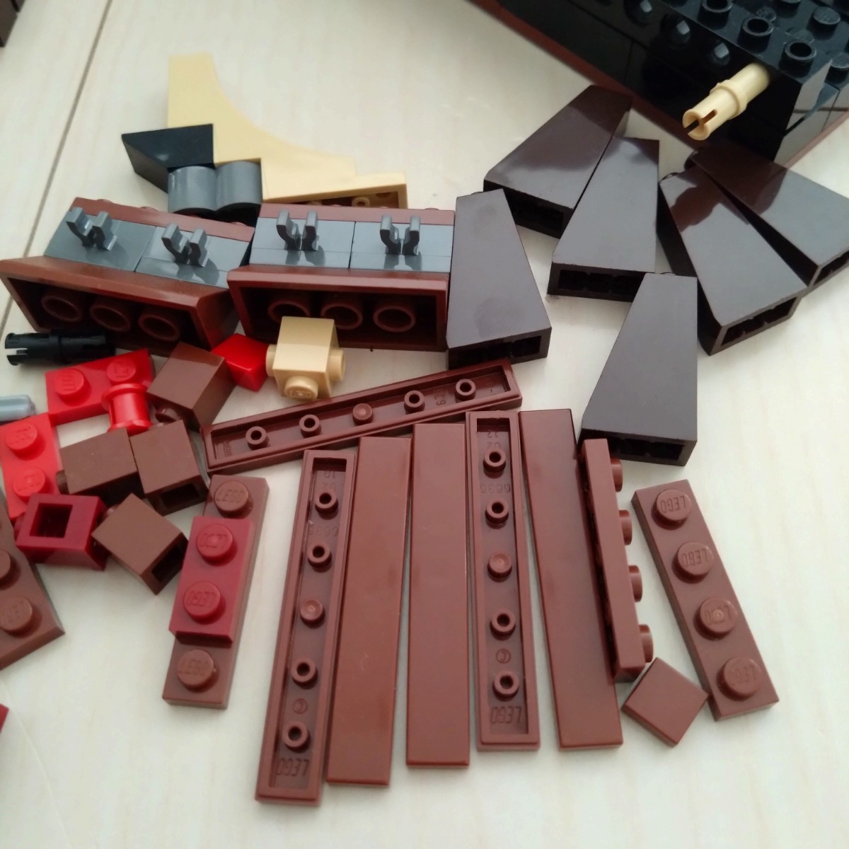 LEGO トロール戦艦 レゴ 船 舟 海賊 パーツ 破損あり7048 LEGO Castle 廃盤 レア_画像7
