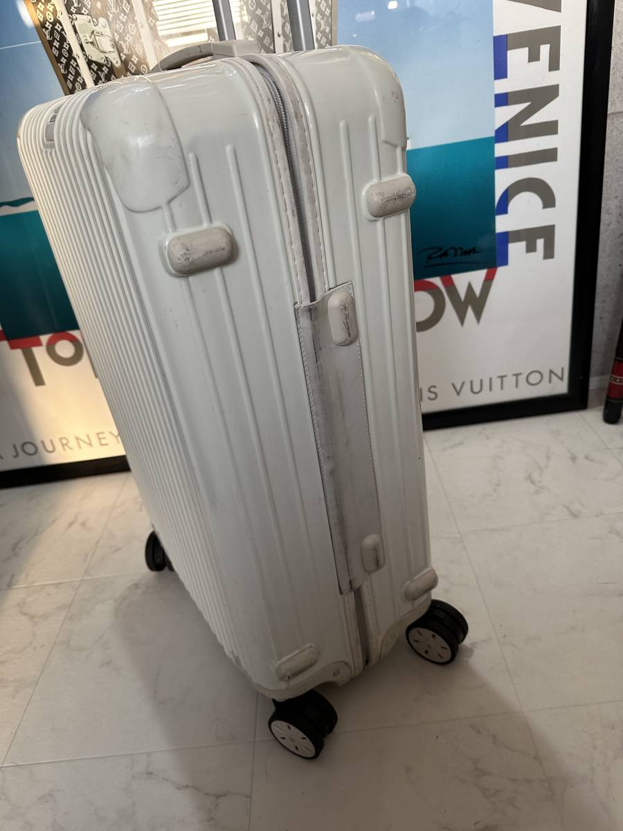 [ prompt decision / immediate payment ]RIMOWA×UNITED ARROWS Rimowa × United Arrows ecru multi wheel 63L suitcase TSA lock 810.90