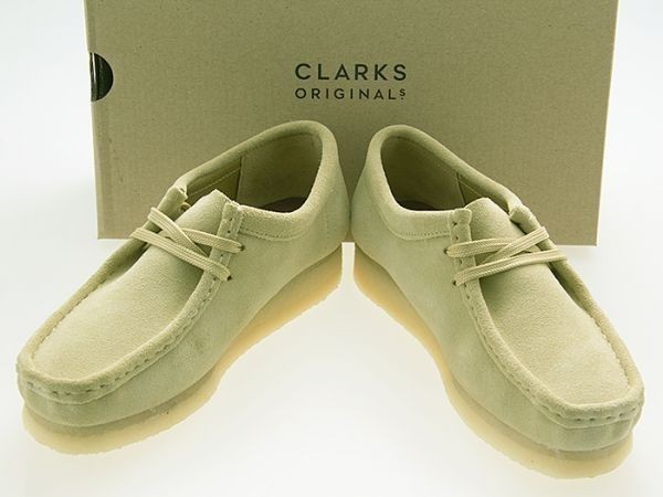 新品/CLARKS ORIGINALS/クラークス/WALLABEE/ウィメンズ ワラビー/MAPLE SUEDE/メイプル スエード/女性用/26155545/25.0cm_画像1