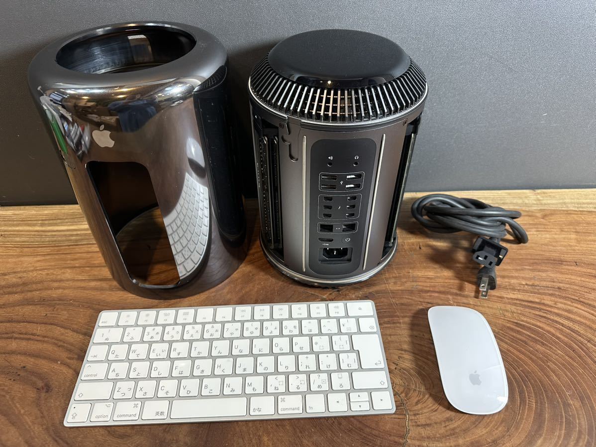 «Красивые товары» Apple Mac Pro в конце 2013/3,0 ГГц 8 Core/64 ГБ/SSD1TB/FirePro D500*2/Office2019/Windows11