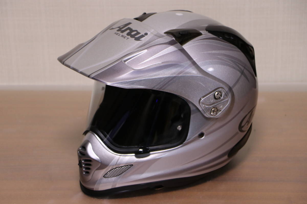 美品 傷なし ARAI TOUR-CROSS3 CONTRAST SIZE L 中古 ( アライ 美品 傷なし ARAI TOUR-CROSS3 CONTRAST SIZE L 中古 ( アライ