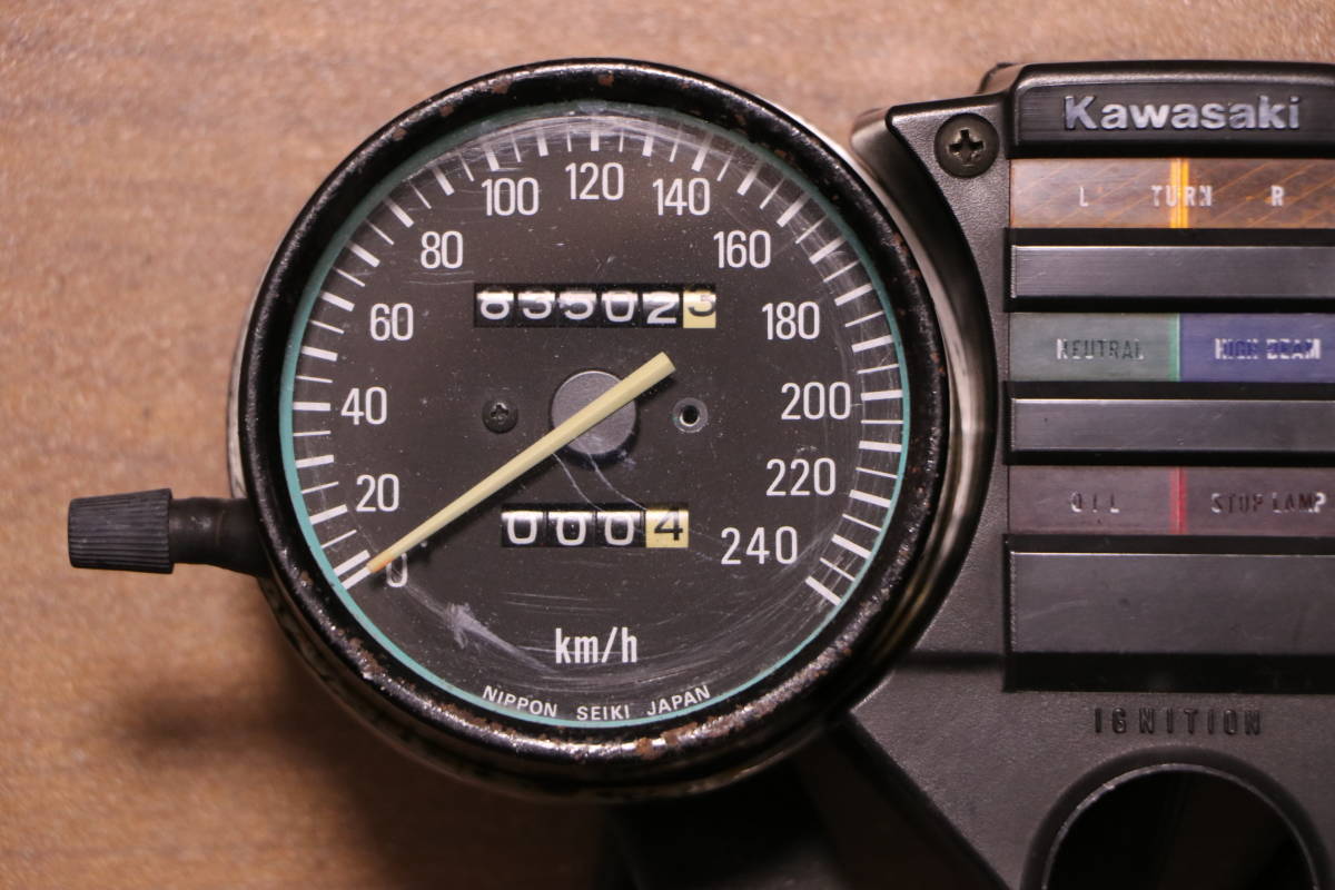 Z750E 純正 メーター 中古 Z750FX2 Z750FX3 Z400FX Z550FX スピード