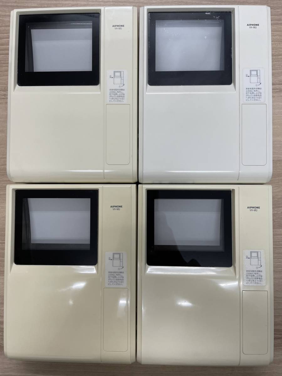 VH-MU ◇4台 インターホン ☆1ヶ月保障☆動作確認済み☆領収書発行可
