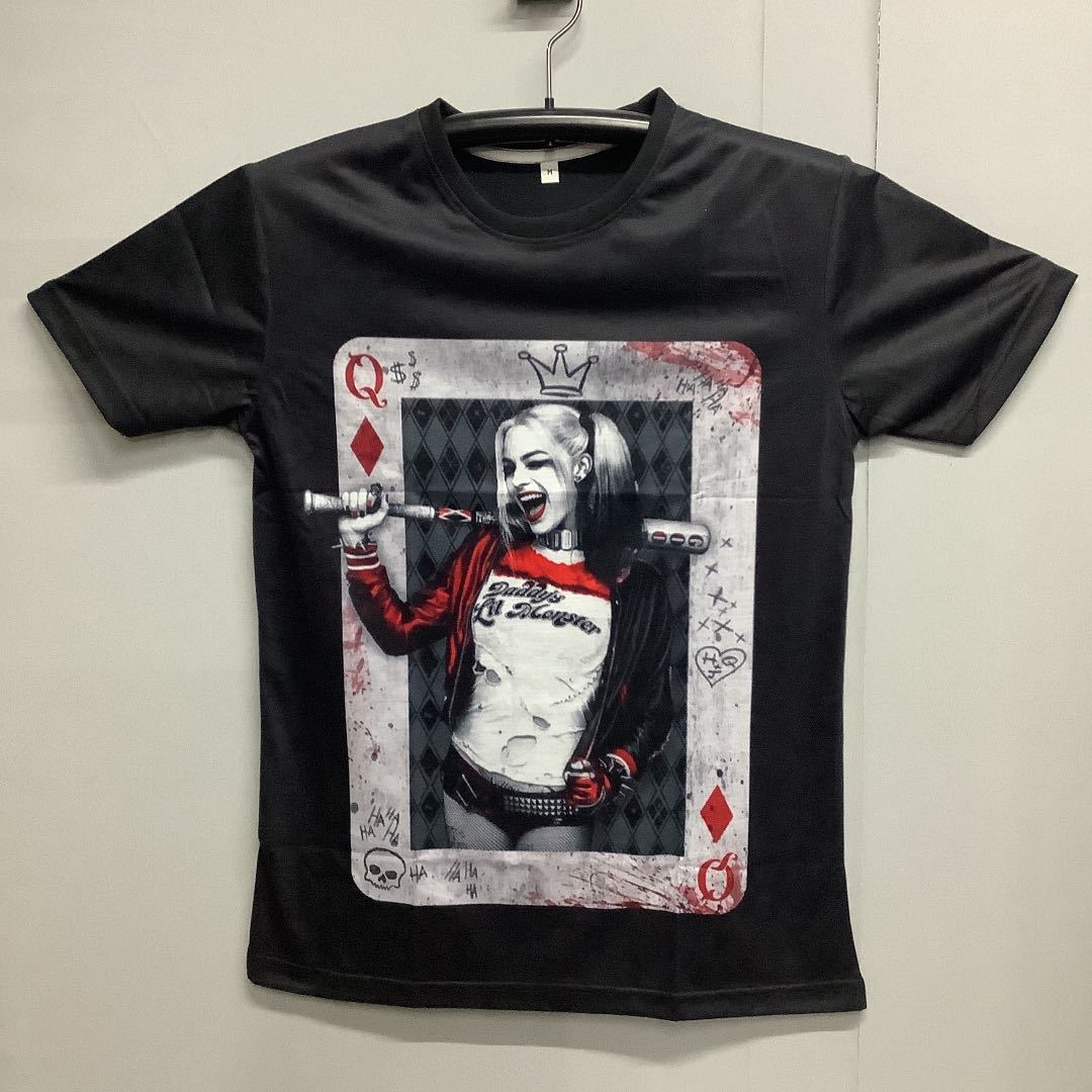 SRMB1. デザインTシャツ　Mサイズ　Harley Quinn ハーレイクイン　スーサイドスクワッド_画像1