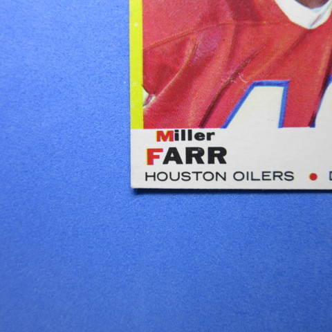 1969 Topps Football #50 Miller Farr_画像8