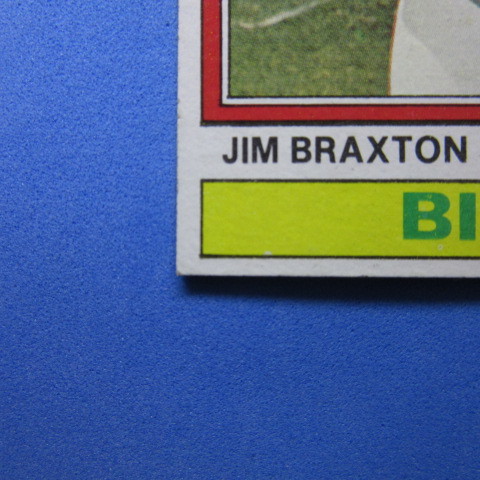 1974 Topps Football #487 Jim Braxtonの画像8