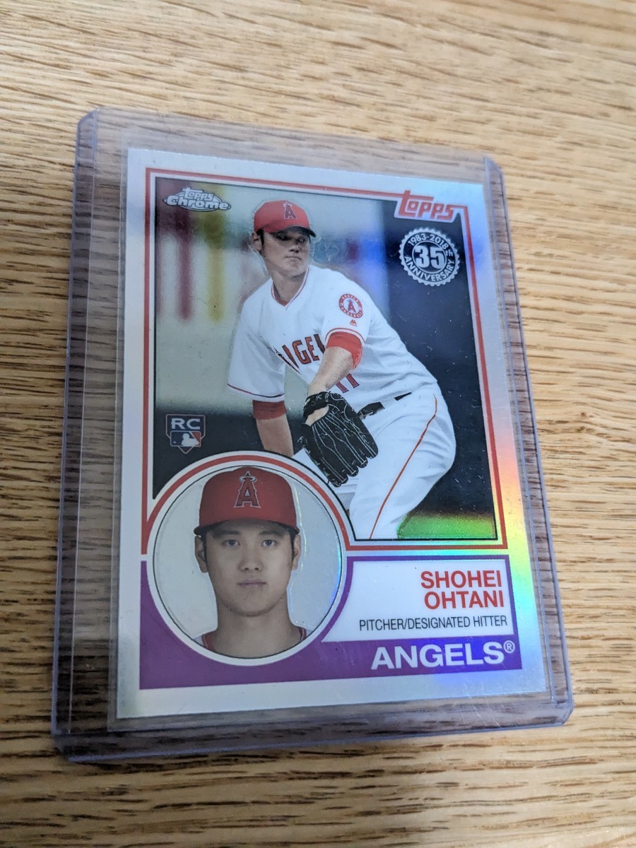 待望☆】 Topps 大谷翔平 ルーキーカード ロサンゼルス