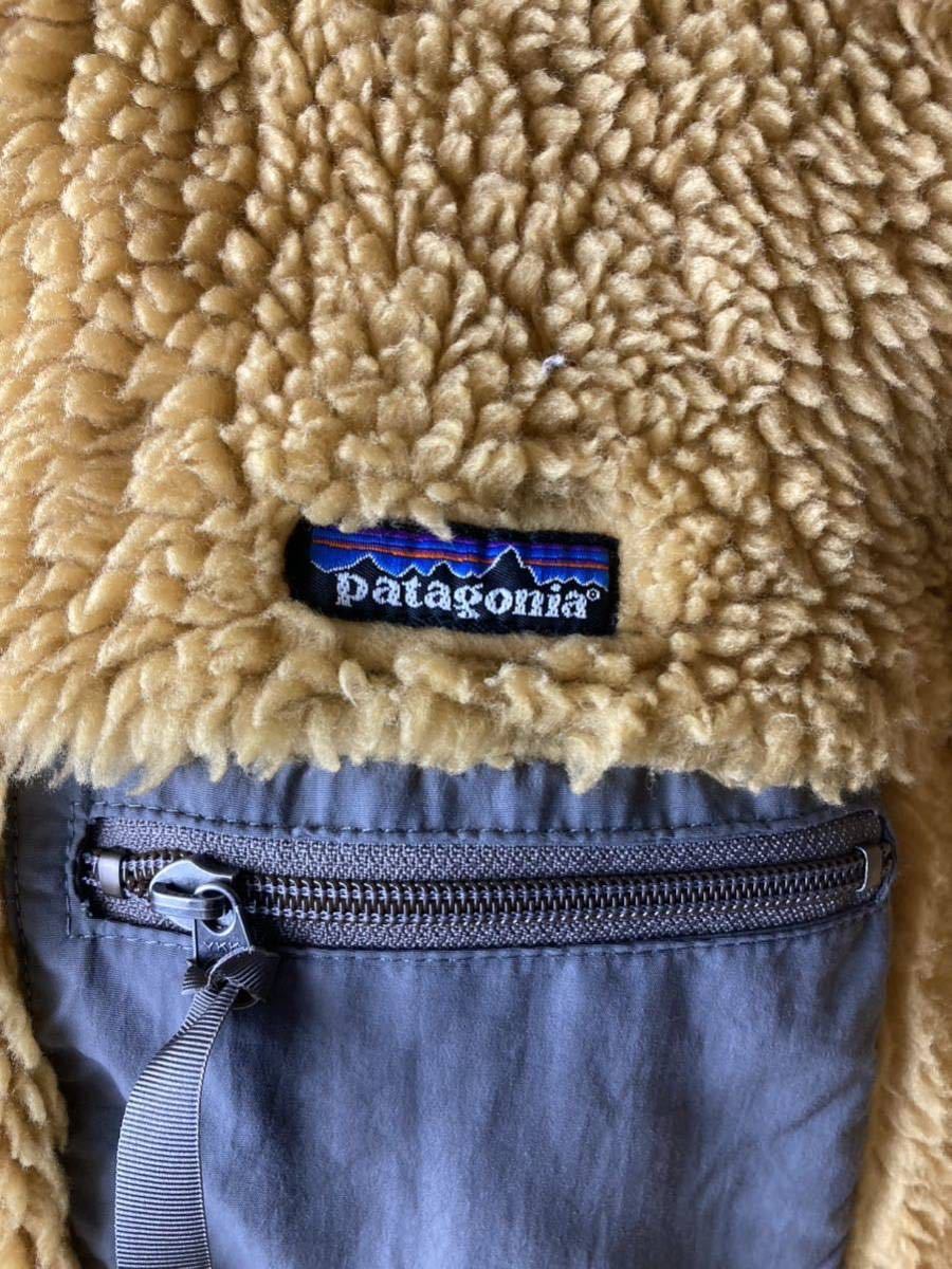 【極上】patagonia パタゴニア クラシック レトロカーディガン テキーラゴールドUSA製 サイズM_画像2