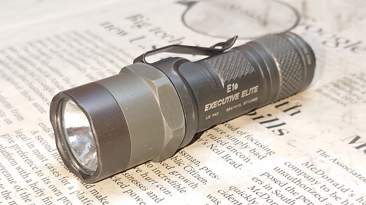 SUREFIRE E1e-HA Executive Elite 1セル3V 社外キセノンバルブ40