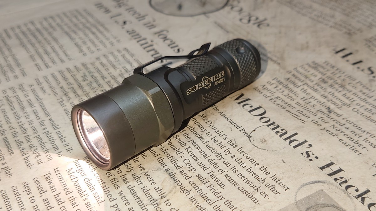 Yahoo!オークション - SUREFIRE E1e-HA Executive Elite 1セル3V Yahoo!オークション - SUREFIRE E1e-HA Executive Elite 1セル3V