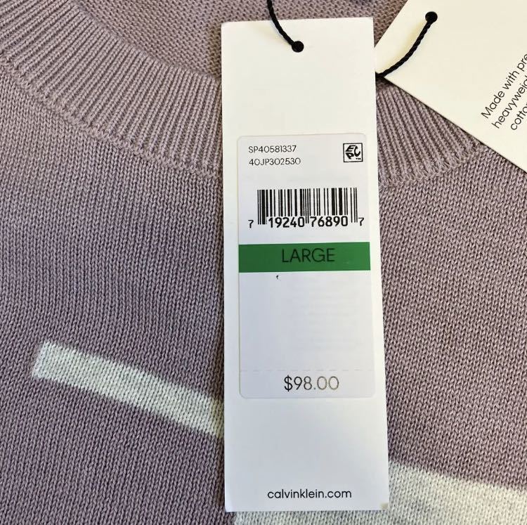  доставка бесплатно   новый товар  CALVIN KLEIN  мужской  ... гриф ... XL