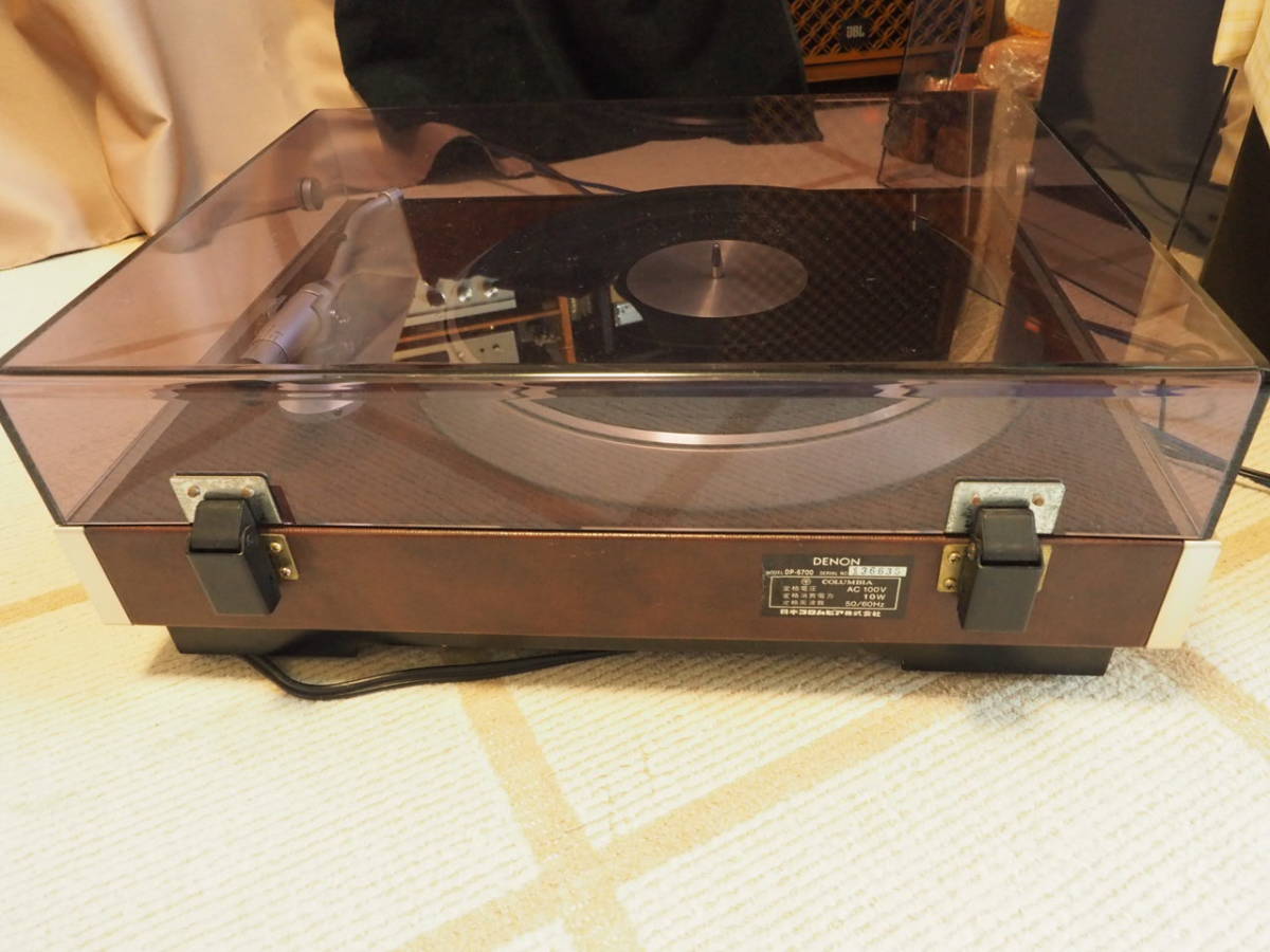 DENON DP-6700 レコードプレーヤー 整備済み 美品 DP-6000 DA-307
