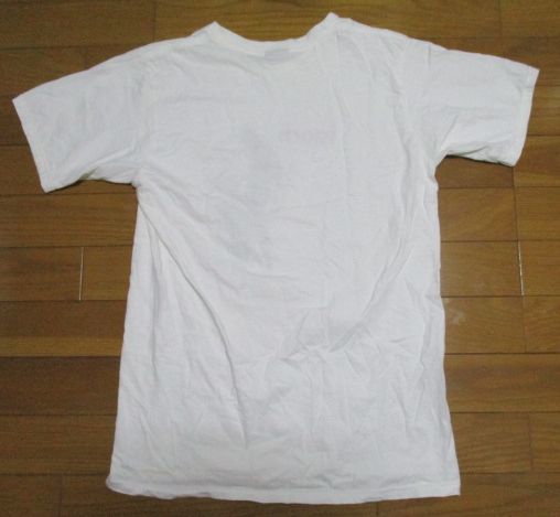 【古着】　おもしろ　Tシャツ　Mサイズ　白　面白い　ファニー　シルエット　ipoorn　レア　大人画_画像4