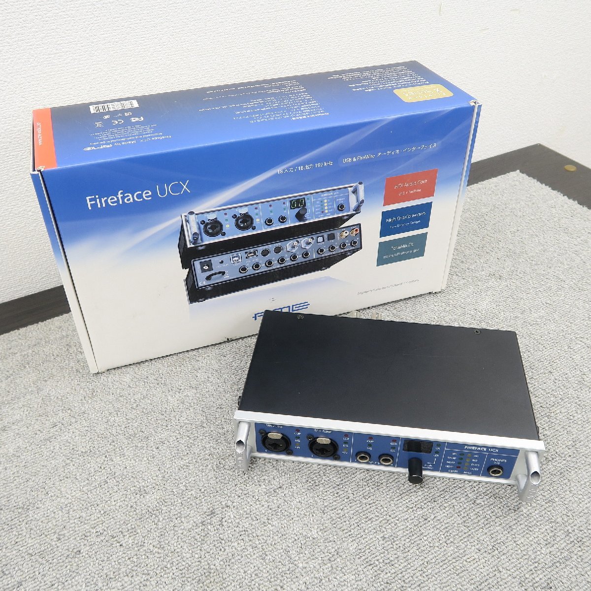 Bランク】RME Fireface UCX オーディオインターフェース アール