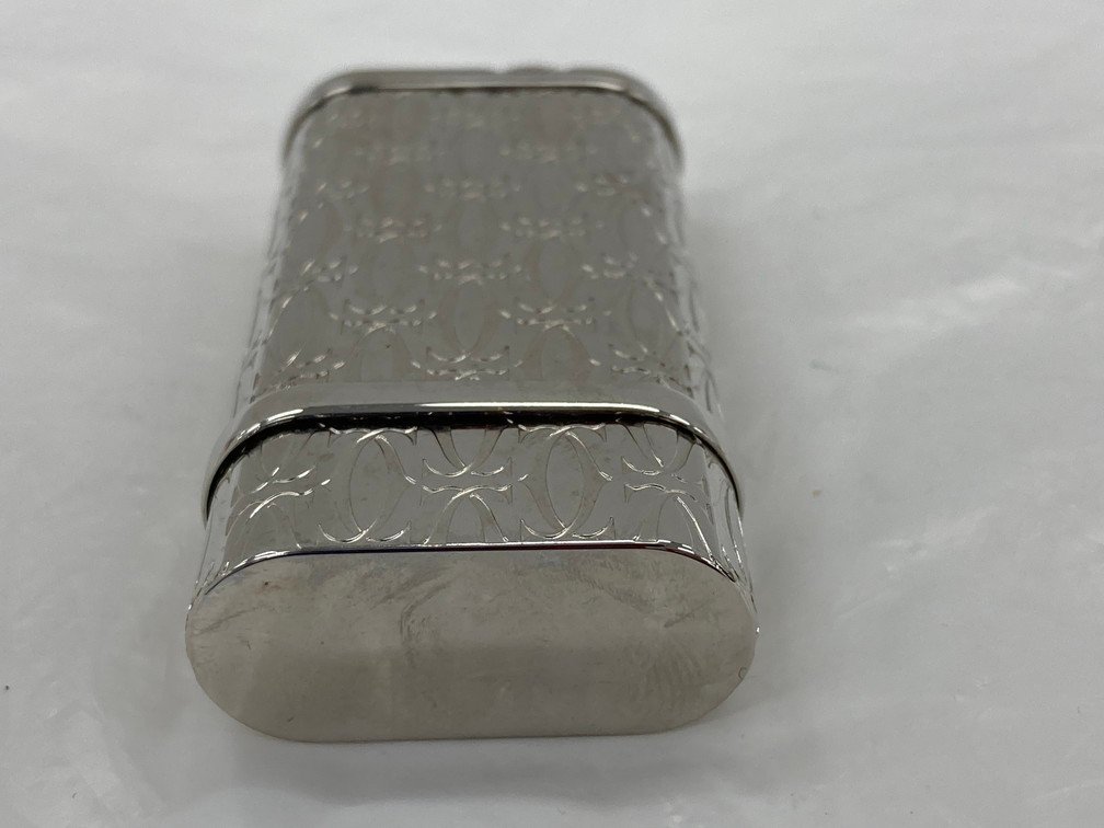 BEAW7027】Cartier カルティエ 2C ロゴ柄 ガスライター シルバー 箱