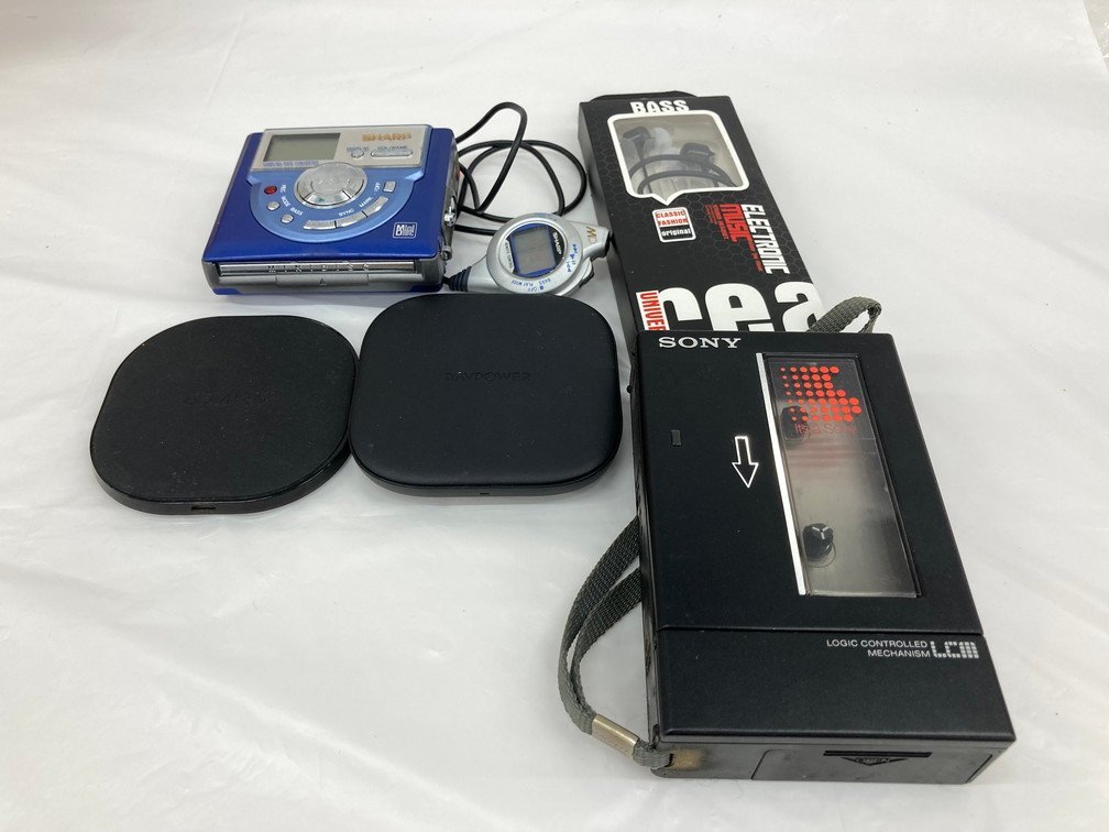 [BEBC7017] consumer electronics audio . summarize KINBOSHI transceiver KB-3000/ car navigation system Gorilla / sharp MD portable recorder MS721-A/ other 