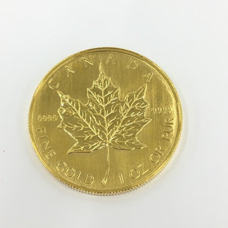 BEBB0055】K24IG カナダ メイプルリーフ金貨 1oz 総重量31.4g BEBB0055】K24IG カナダ メイプルリーフ金貨 1oz 総重量31.4g