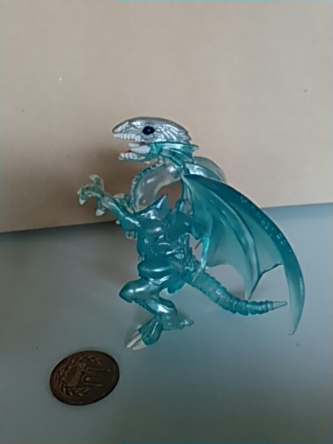 * Yugioh real collection * Blue Eye z white Dragon * Bandai 1999*