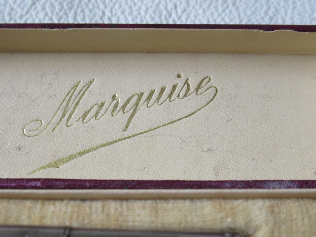 希少 未使用 1920年頃（大正時代）フランス製 共箱付 MARQUISE社