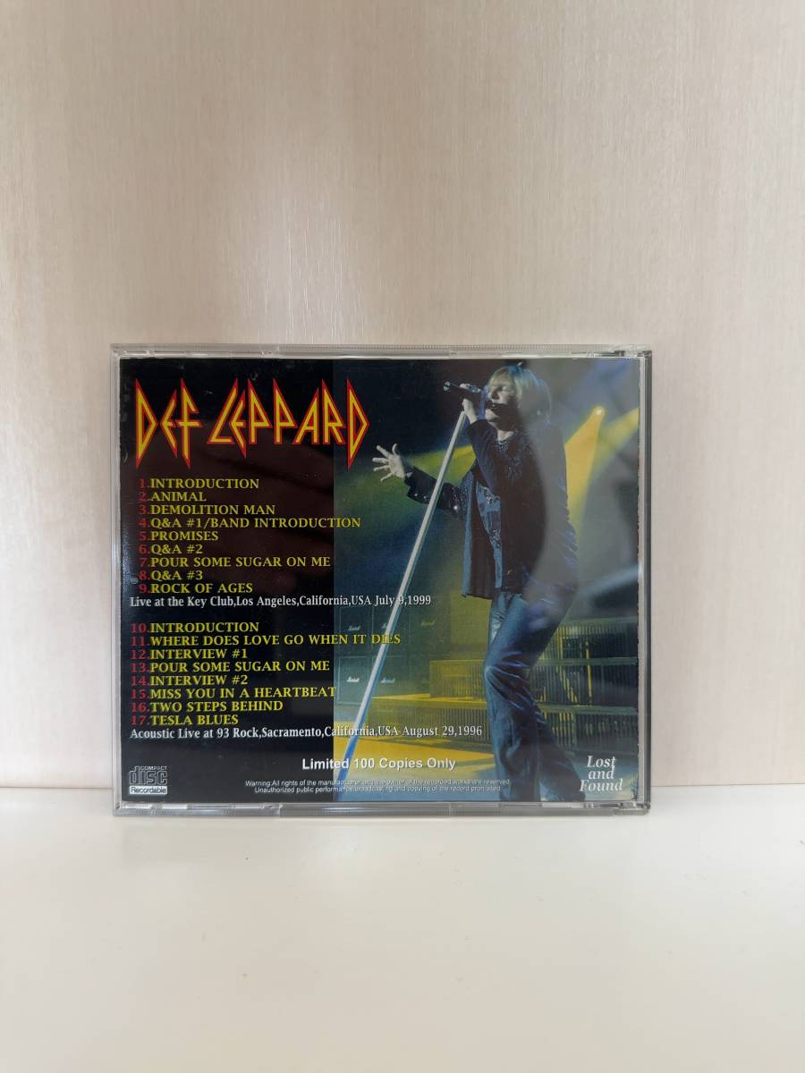 DEF LEPPARD / CALIFORNIA BROADCASTSの画像2