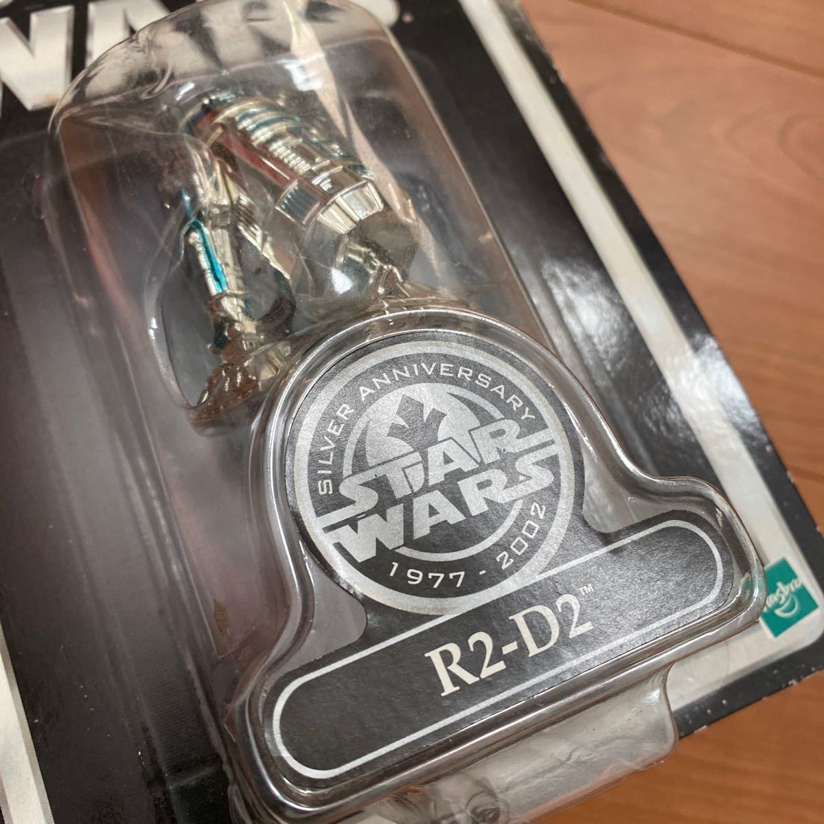  - sbro Звездные войны серебряный R2-D2 action фигурка 1977-2002 25 anniversary commemoration STAR WARS SILVER ANNIVERSARY игрушка Toy America 
