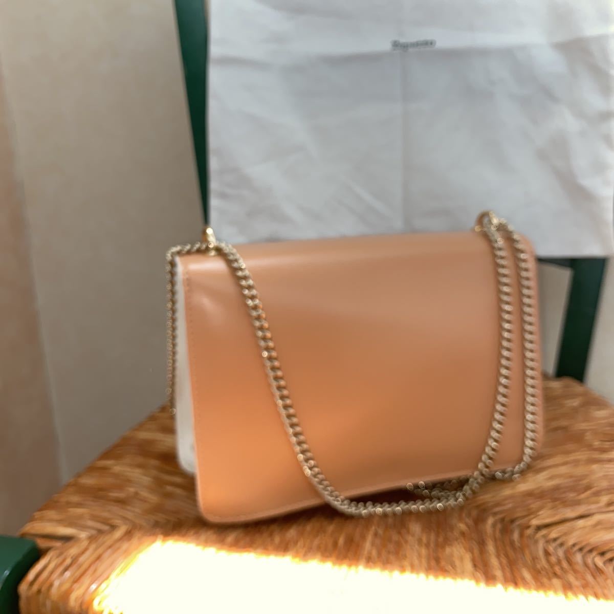 未使用 Repetto(レペット） TRIPLE JEU レザーバッグ　・Repetto TRIPLE JEU , LEATHER BAG _画像6