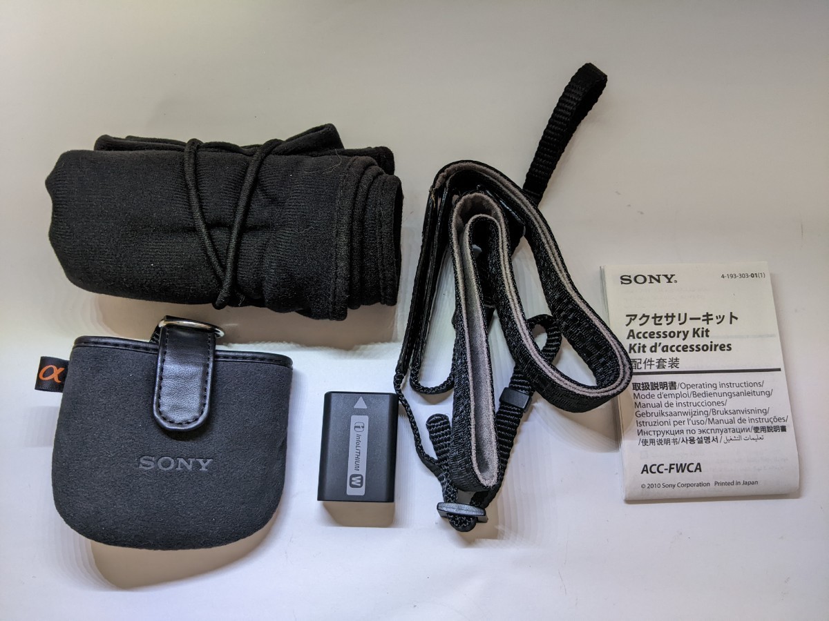 ★極上美品★ SONY ソニー NEX-5D ダブルレンズキット + アクセサリーキット #150#r#A0302_画像10