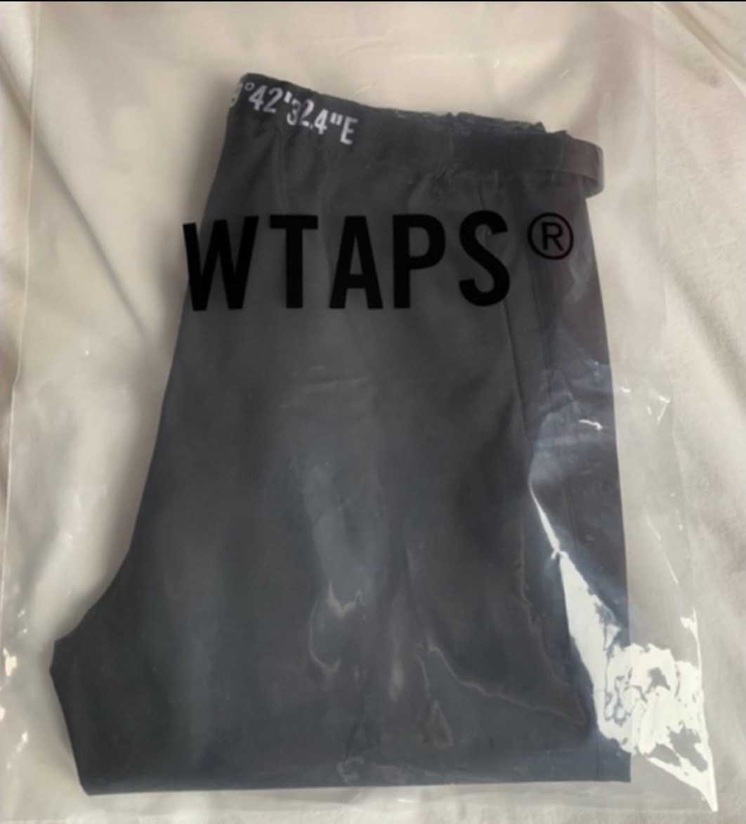22AW WTAPS BEND TROUSERS POLY.TWILL.SIGN BLACK Mサイズ 1度着用
