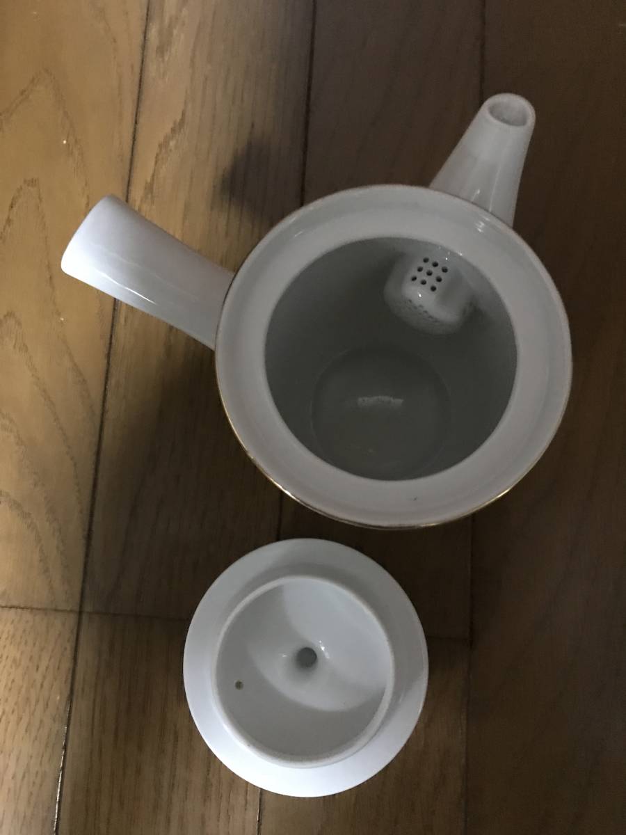 未使用 ONADA CHINA 急須 茶器 茶道具 レトロ ビンテージ アンティーク 陶器 食器 小名田の画像3