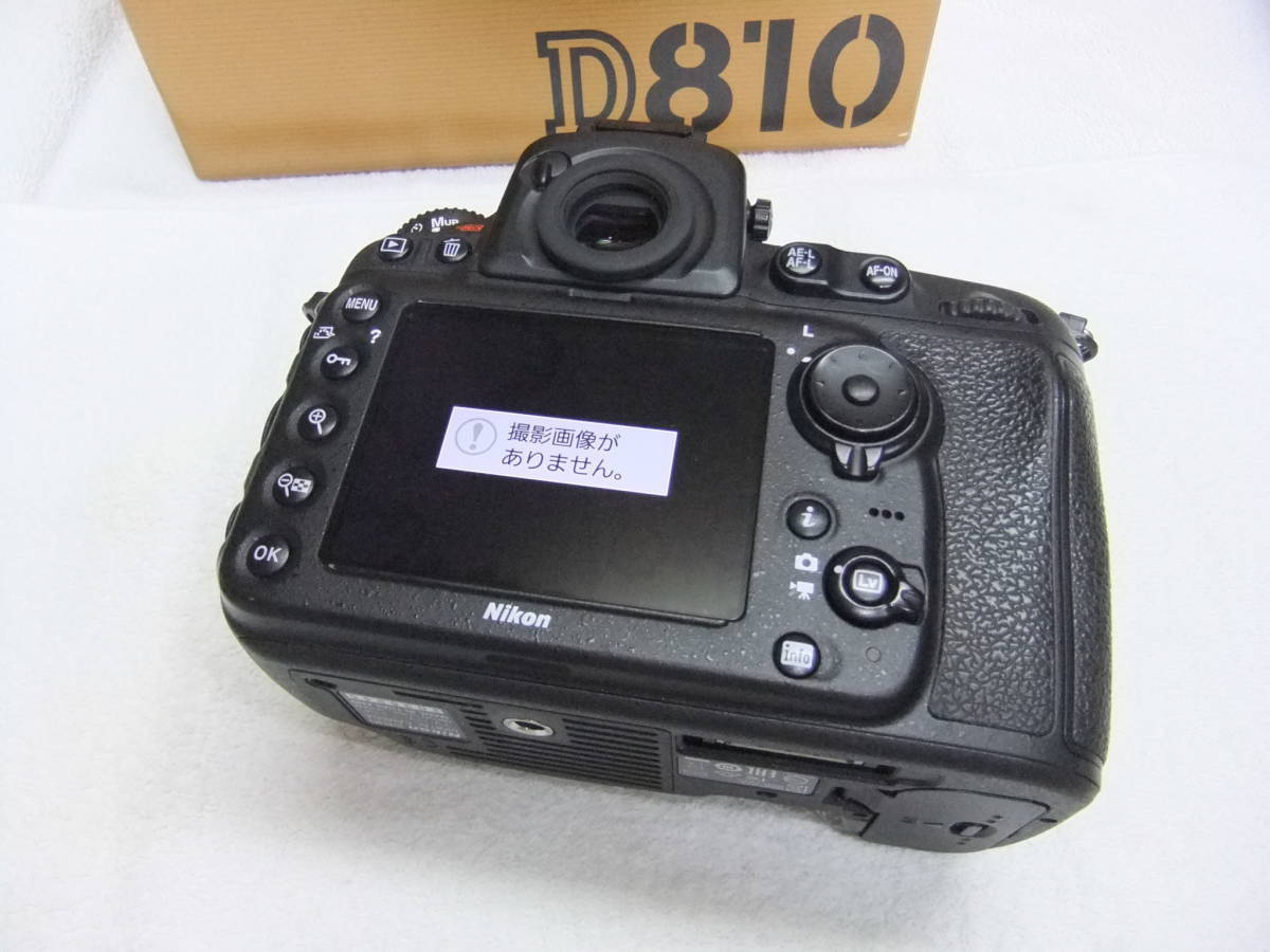 NIKON ニコン D810 ボディ 3635万画素 SDHC16GB付 | www