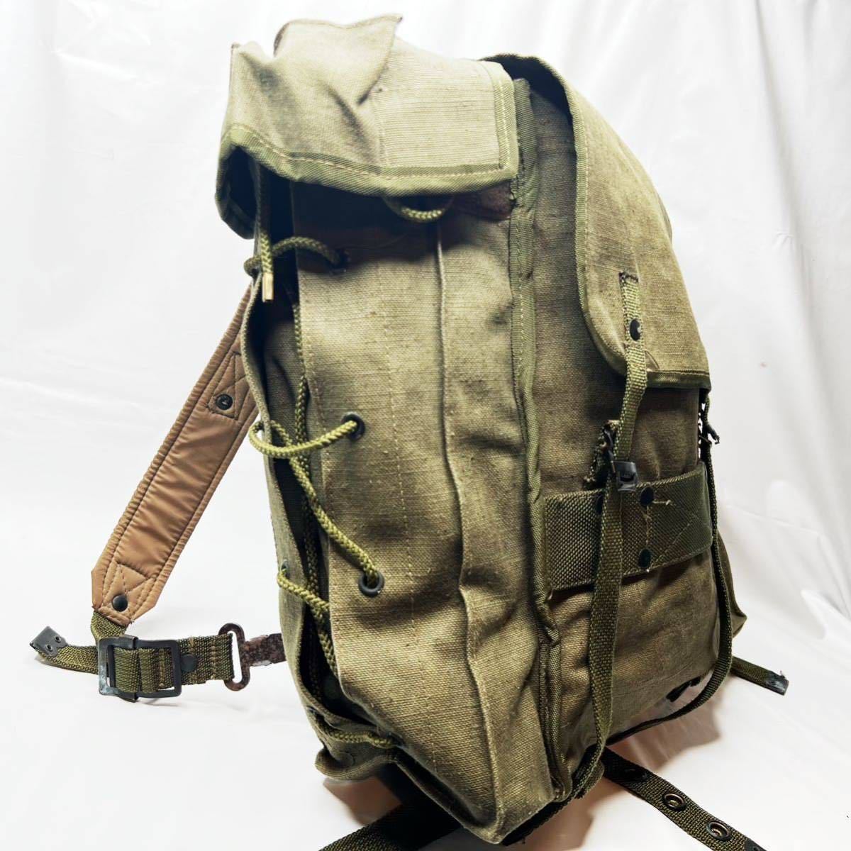 即決 60's ヴィンテージ イタリア軍 ミリタリーバッグ バック 即決 60's ヴィンテージ イタリア軍 ミリタリーバッグ バック