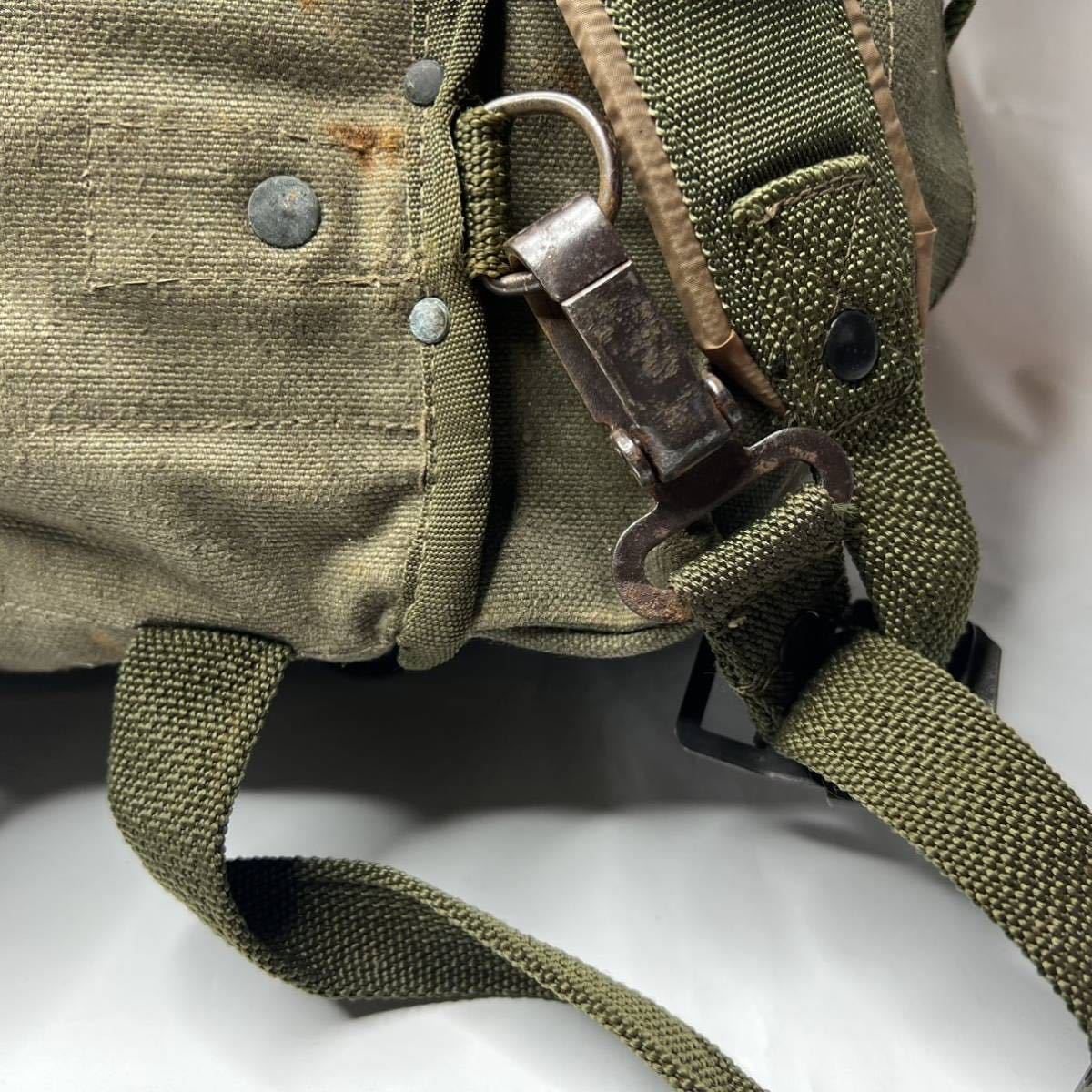 即決 60's ヴィンテージ イタリア軍 ミリタリーバッグ バック 即決 60's ヴィンテージ イタリア軍 ミリタリーバッグ バック