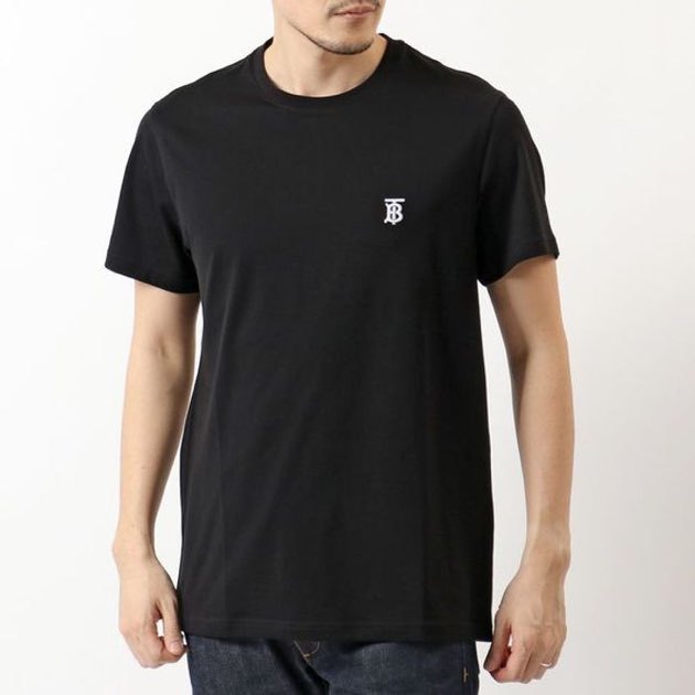 定価6 3万円 BURBERRY バーバリー TBロゴ Tシャツ クルーネック S