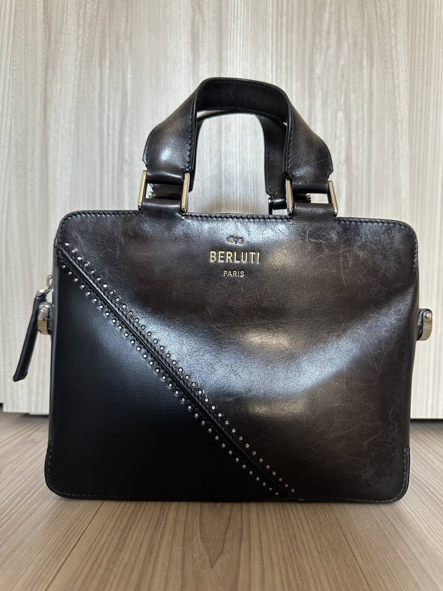 定価34,6万円 完売 Berluti ベルルッティ プロファイル3 ガリバー