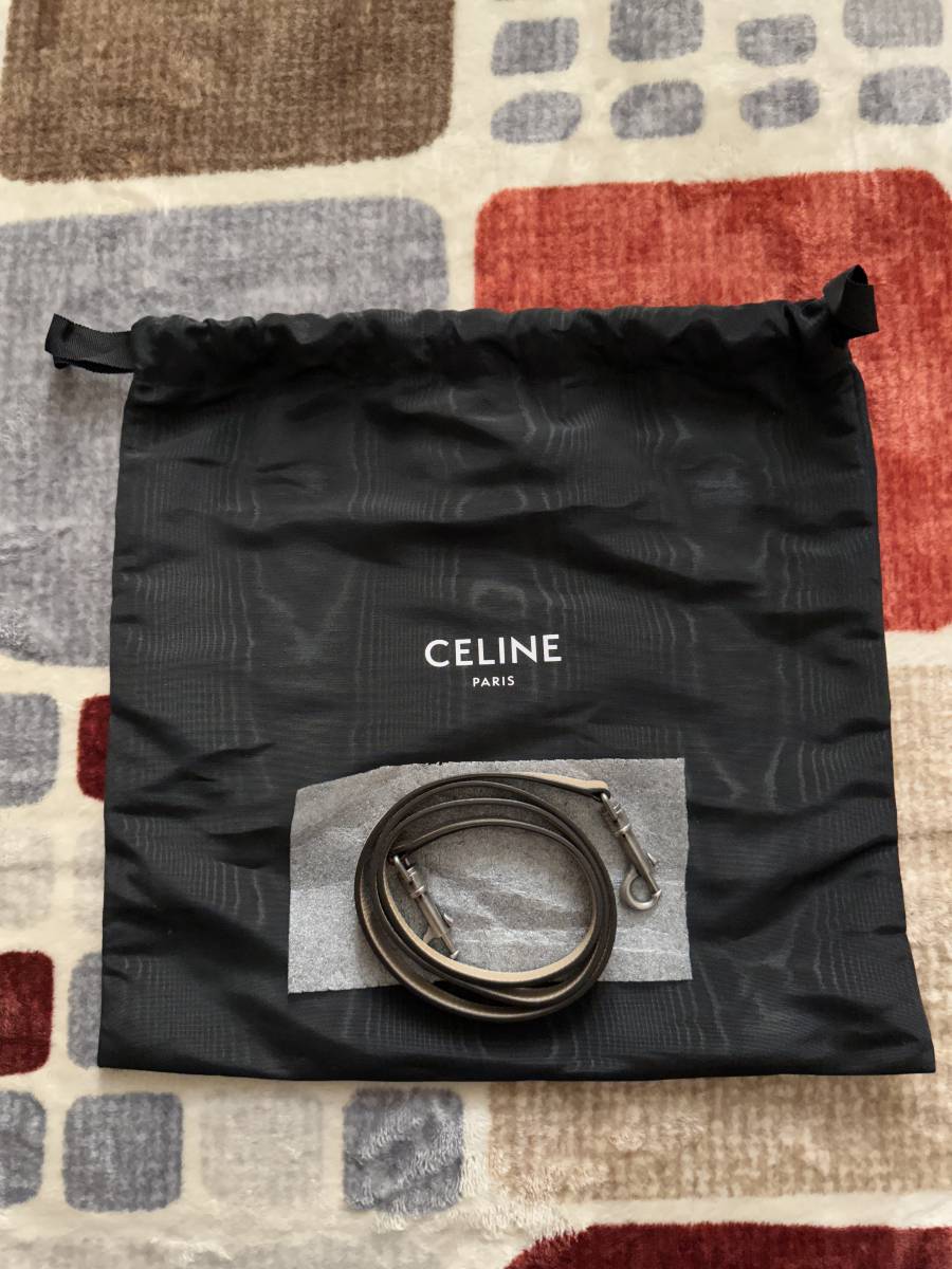 定価34 1万円 CELINE セリーヌ ハンドバッグ LUGGAGE Nano DUNE 2WAY