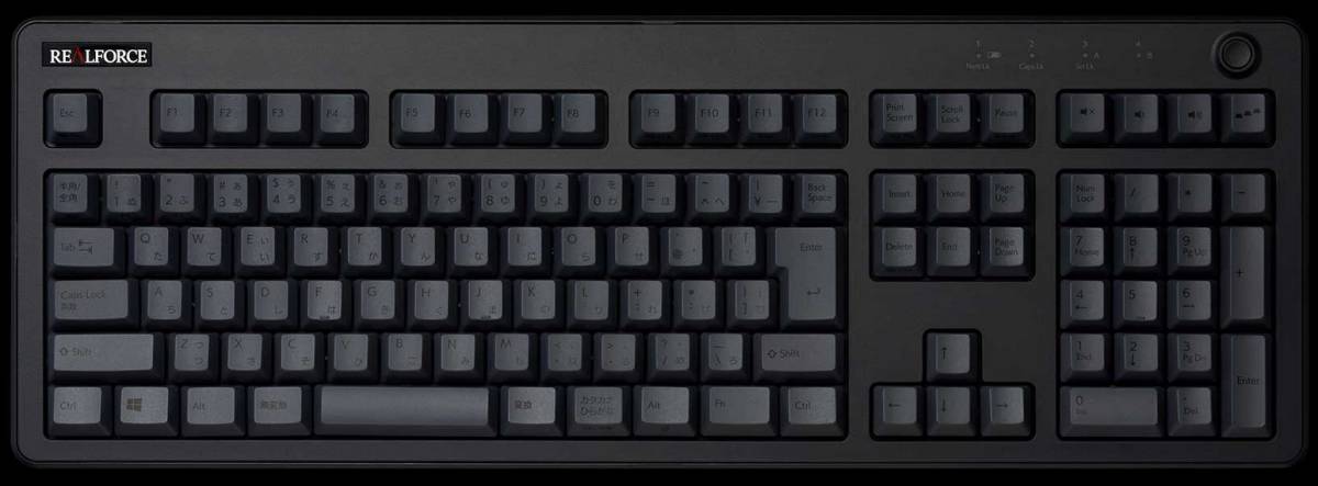新品・未開封】東プレ 無線/有線両対応静電容量無接点方式キーボード