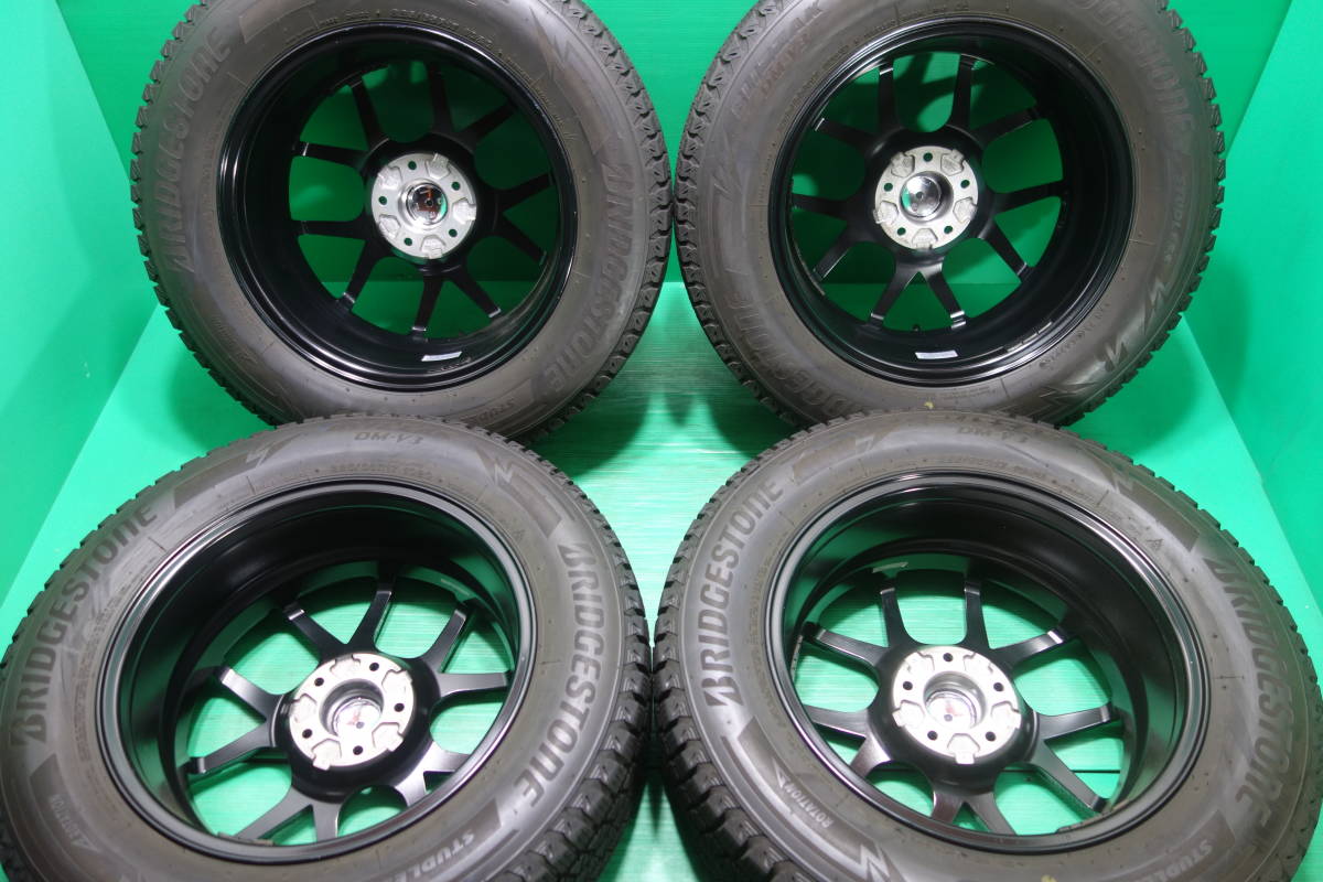 K1492-19 送料無料 225/65R17 スタッドレス 4本セット ブリヂストン 8
