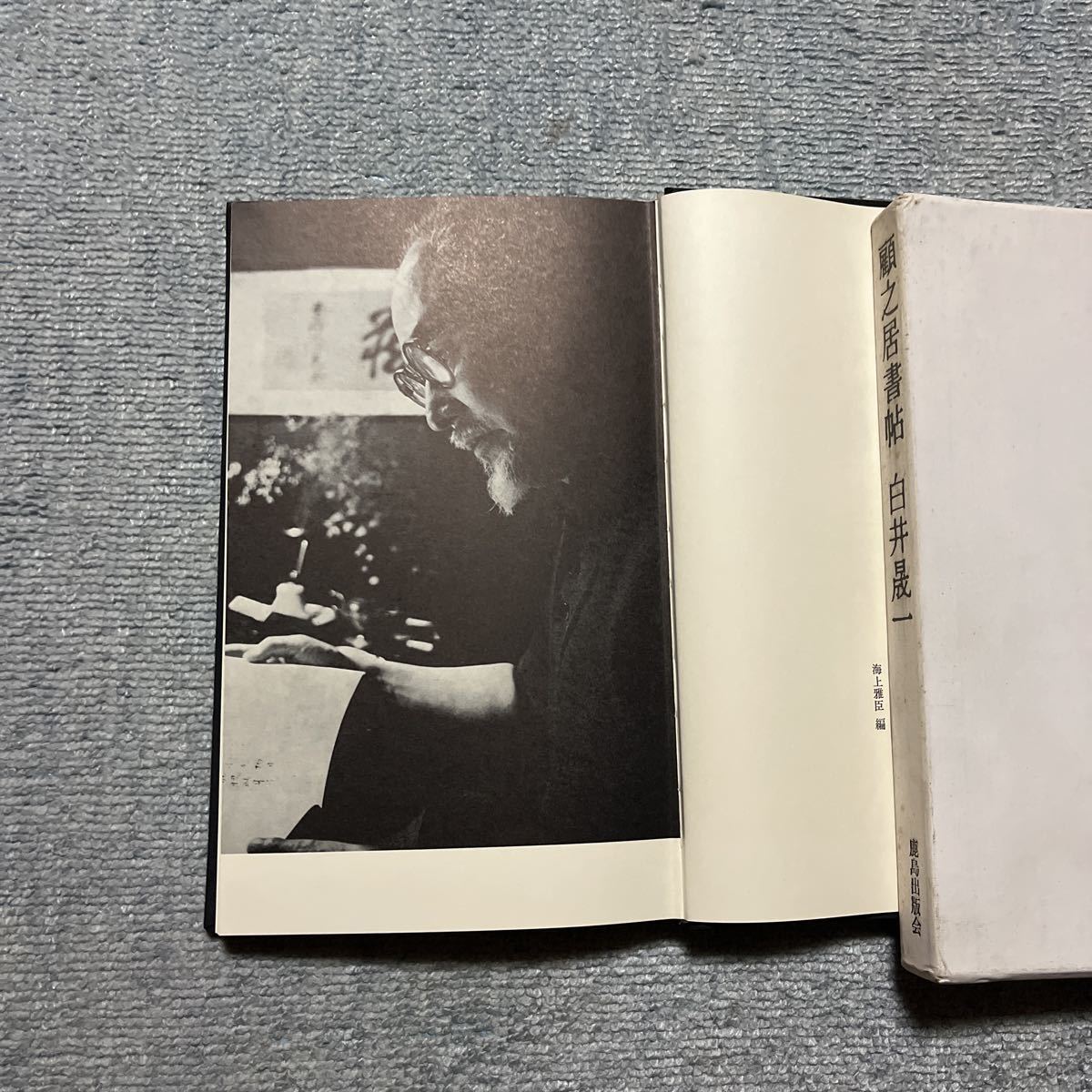 白井晟一 顧之居書帖 鹿島出版社 書 現代美術-