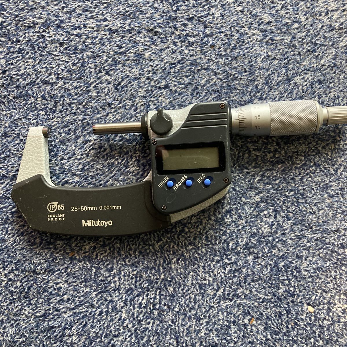 新作グッ 0.001mm 25-50mm デジマチックマイクロメータ ミツトヨ No