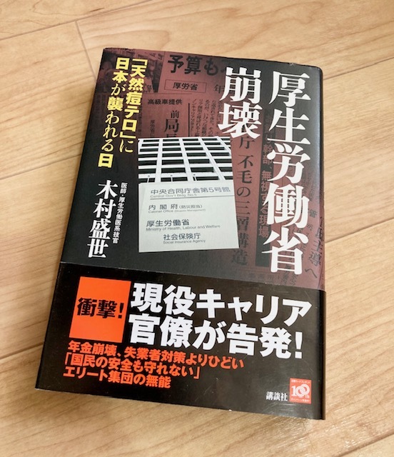 ★即決★送料無料★匿名発送★ 厚生労働省崩壊 「天然痘テロ」に日本が襲われる日 木村盛世 木村もりよ 感染学 _画像1