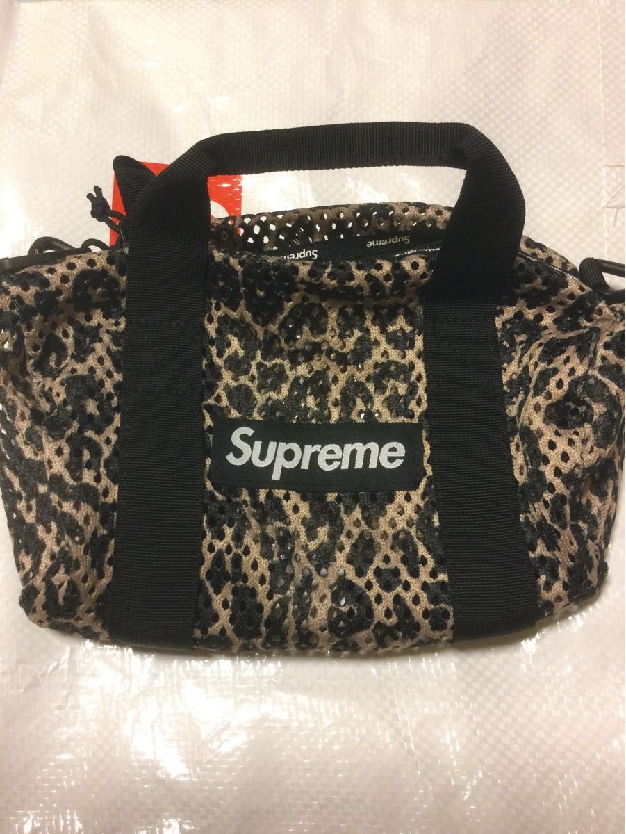 Supreme Mesh Mini Duffle Bag レオパード｜PayPayフリマ