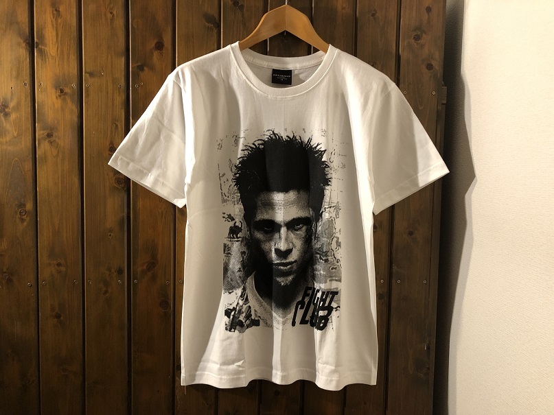 新品●ファイト・クラブ　ブラッド・ピット　プリントTシャツ●チャック・パラニューク/小説/映画/FIGHT CLUB_画像1