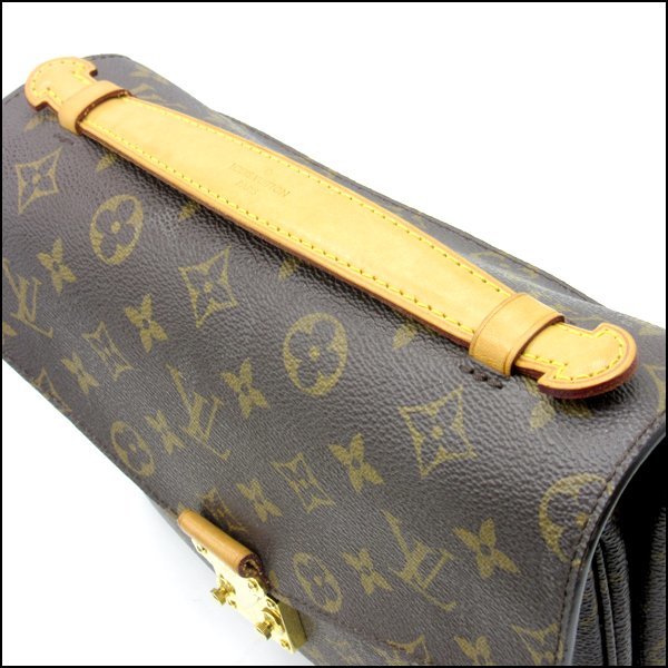 TS LOUIS VUITTON/ヴィトン 2WAYショルダーバッグ メティスMM M40780 モノグラム 保存袋・外箱つき_画像5