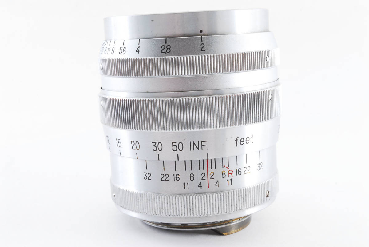 即決 Nikon ニコン Nikkor P.C 8.5cm 85mm f2 LTM Leica L39 Screw