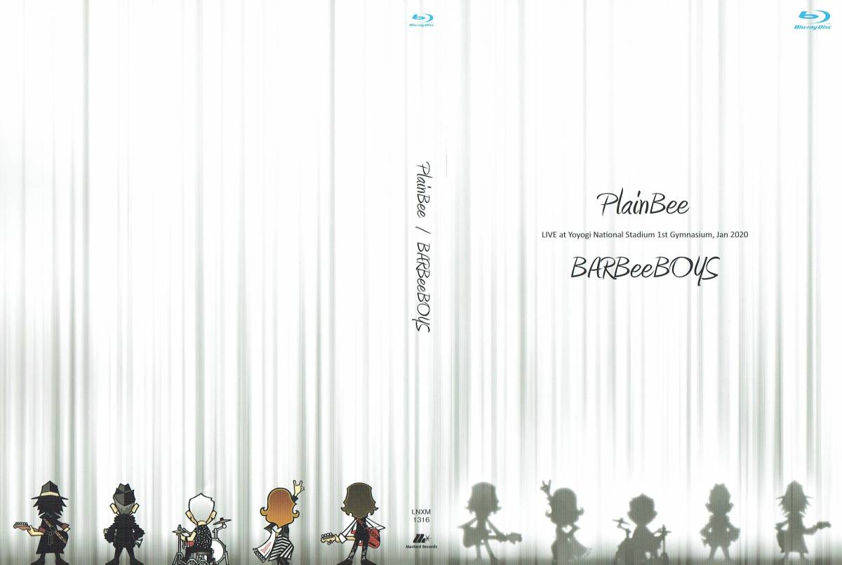 Blu-ray　ブルーレイ　PlainBee　BARBEE BOYS　バービーボーイズ　2020年_画像1