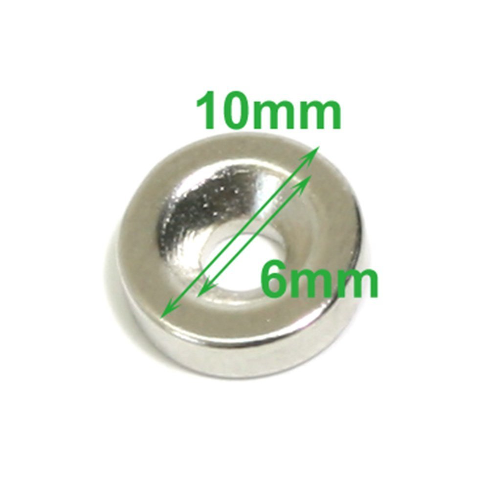 N35 neodymium Neo Jim magnet 50 piece set!10mm×3mm round plate hole attaching powerful magnet magnet! free shipping!