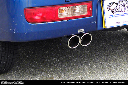 ダイハツ ハイゼットカーゴ（前期NA車）S320・S330・S321・S331用ツインマフラー_画像3
