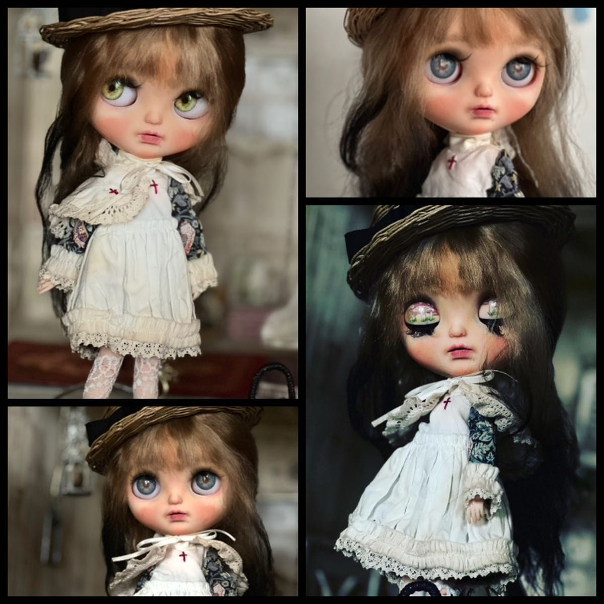 oto_fu23＊ Custom Blythe ダークラビットホール カスタムブライス NO