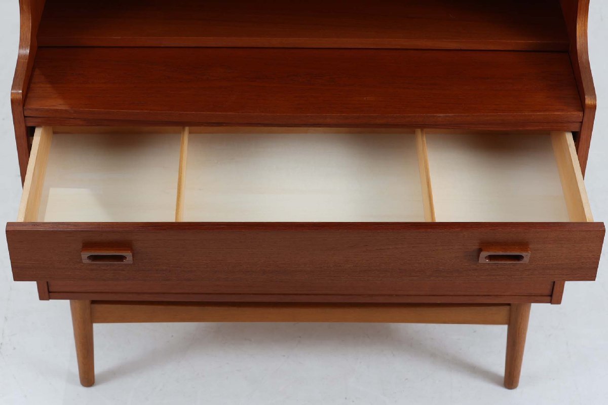  Denmark made display shelf / display shelf cheeks material × oak material Northern Europe furniture Vintage 